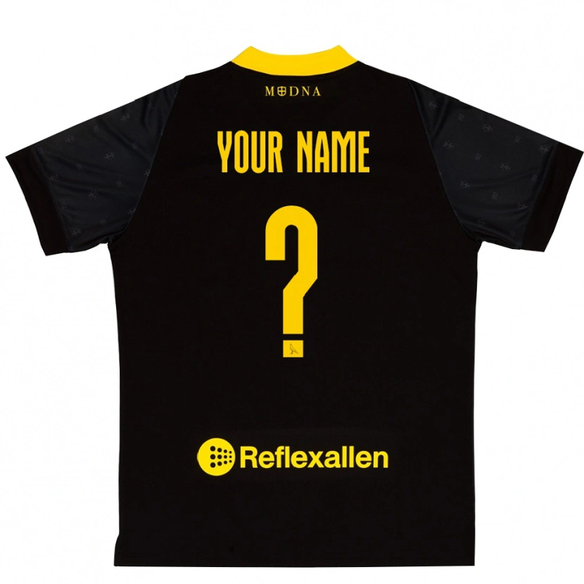 Danxen Damen Modena FC Trikot Schwarz Gelb Torwarttrikot 2025/26 Schweiz