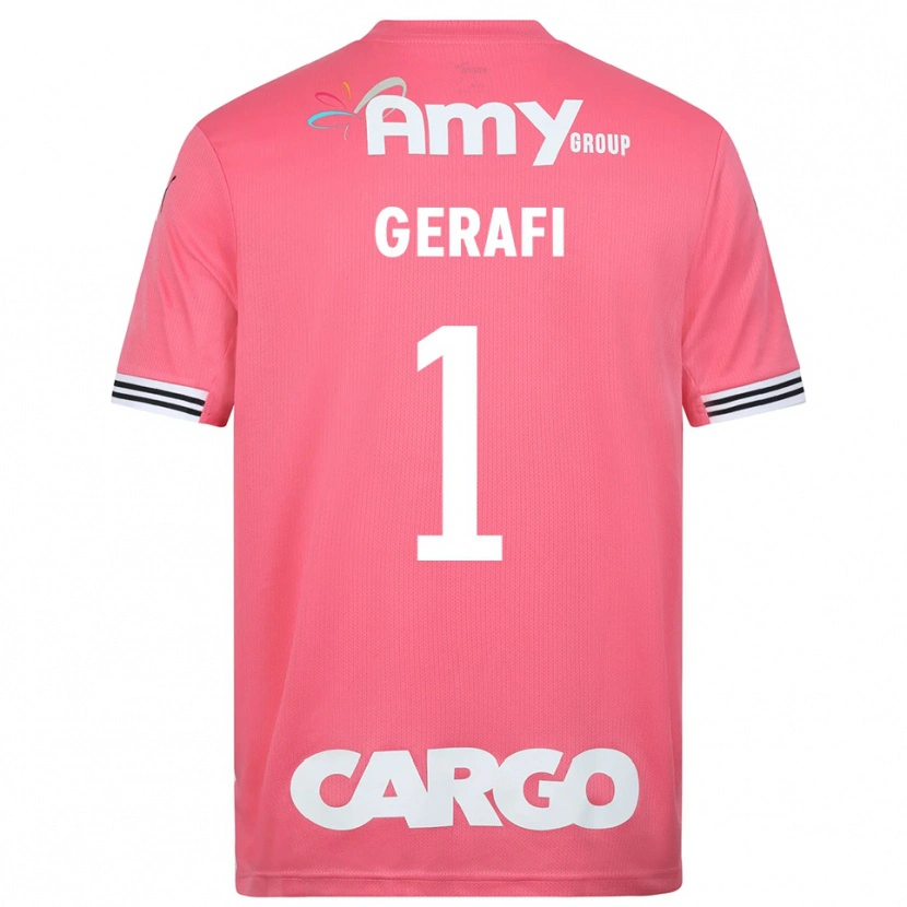 Danxen Damen Yoav Gerafi #1 Trikot Pink Weiß Torwarttrikot 2025/26 Schweiz