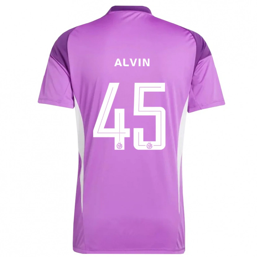 Danxen Damen Glenn Alvin #45 Trikot Flieder Lila Torwarttrikot 2025/26 Schweiz