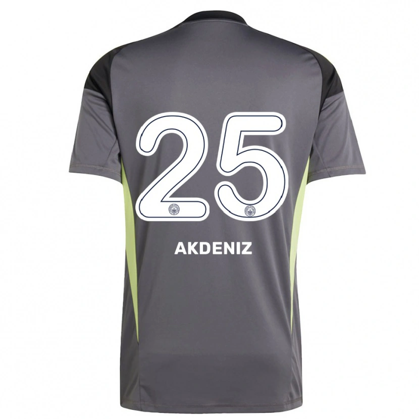 Danxen Damen Zeynep Akdeniz #25 Trikot Dunkelgrau Schwarz Torwarttrikot 2025/26 Schweiz