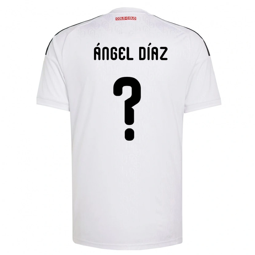 Danxen Kinder Ángel Díaz #0 Weiß Schwarz Heimtrikot Trikot 2026/27 T-Shirt Schweiz