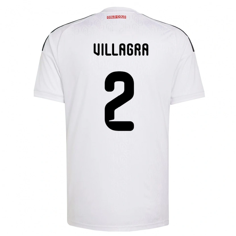 Danxen Kinder Jonathan Villagra #2 Weiß Schwarz Heimtrikot Trikot 2026/27 T-Shirt Schweiz