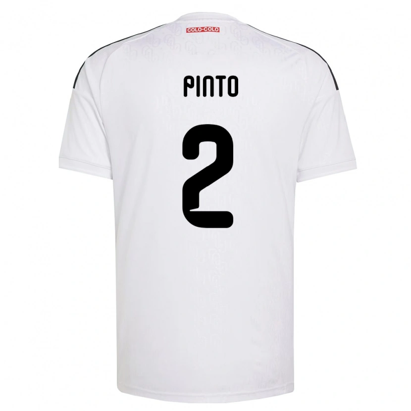 Danxen Kinder Matías Pinto #2 Weiß Schwarz Heimtrikot Trikot 2026/27 T-Shirt Schweiz