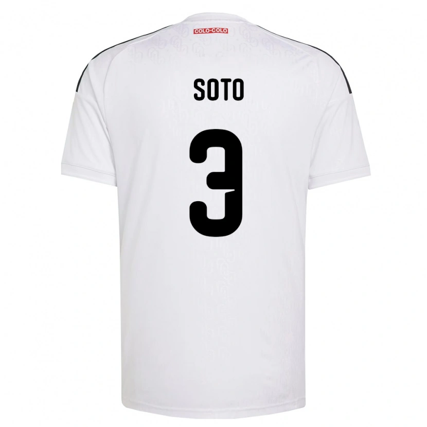 Danxen Kinder Rocío Soto #3 Weiß Schwarz Heimtrikot Trikot 2026/27 T-Shirt Schweiz