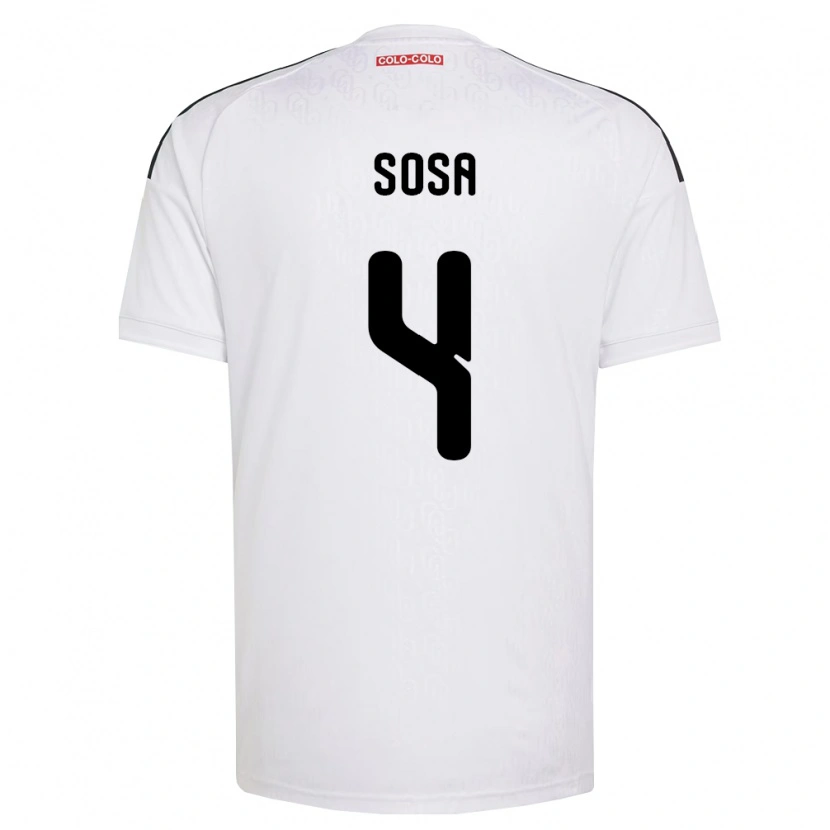Danxen Kinder Joaquín Sosa #4 Weiß Schwarz Heimtrikot Trikot 2026/27 T-Shirt Schweiz