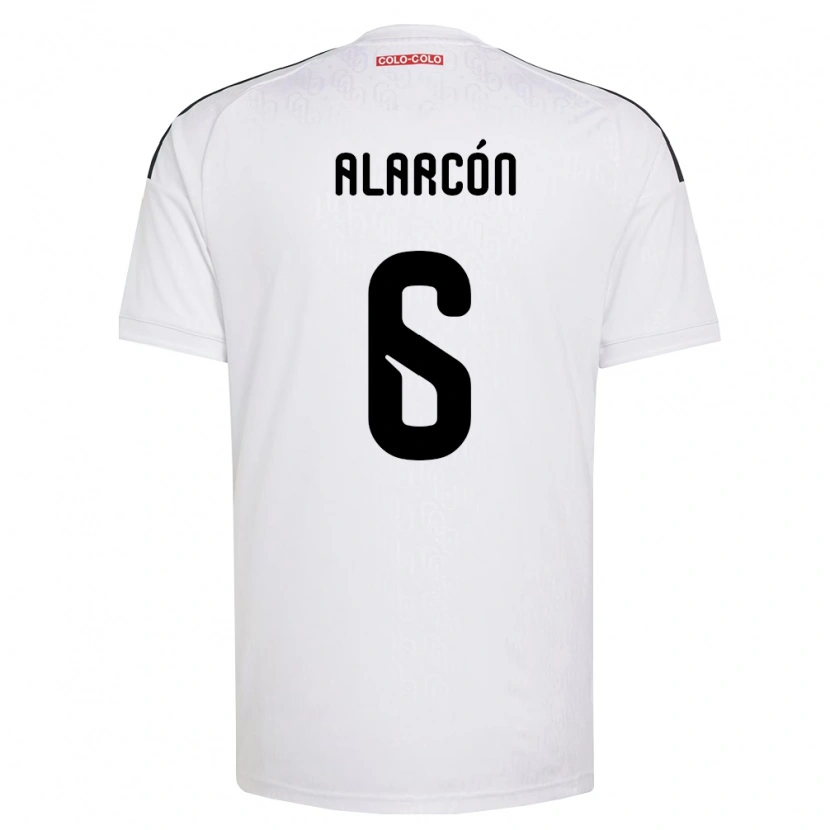 Danxen Kinder Tomás Alarcón #6 Weiß Schwarz Heimtrikot Trikot 2026/27 T-Shirt Schweiz