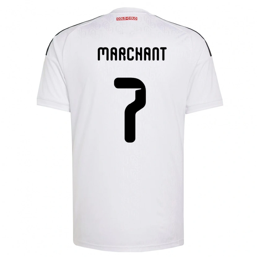 Danxen Kinder Francisco Marchant #7 Weiß Schwarz Heimtrikot Trikot 2026/27 T-Shirt Schweiz
