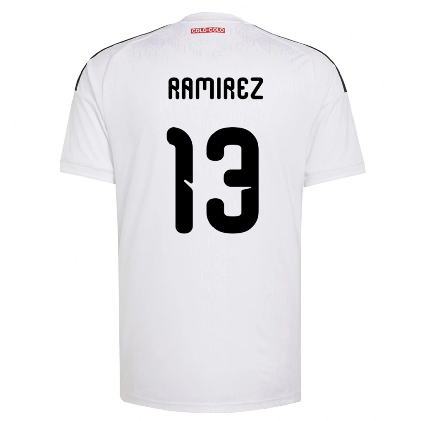 Danxen Kinder Fernanda Ramírez #13 Weiß Schwarz Heimtrikot Trikot 2026/27 T-Shirt Schweiz