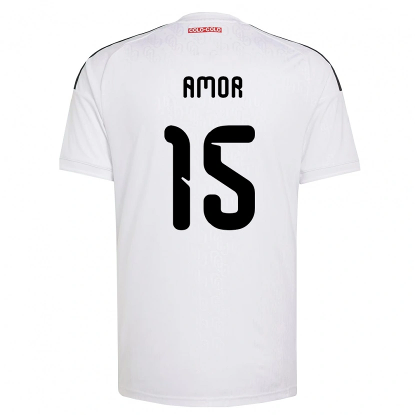 Danxen Kinder Emiliano Amor #15 Weiß Schwarz Heimtrikot Trikot 2026/27 T-Shirt Schweiz