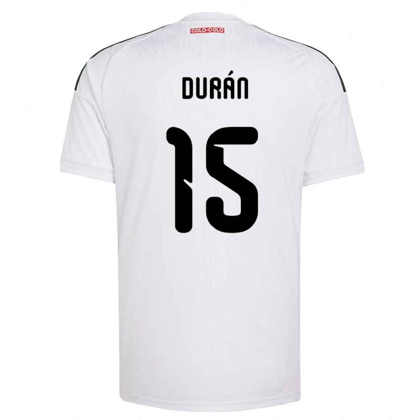 Danxen Kinder José Durán #15 Weiß Schwarz Heimtrikot Trikot 2026/27 T-Shirt Schweiz