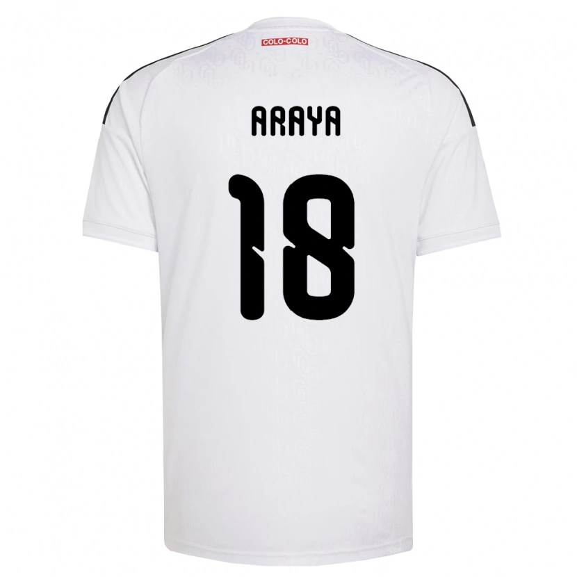 Danxen Kinder Benjamín Araya #18 Weiß Schwarz Heimtrikot Trikot 2026/27 T-Shirt Schweiz