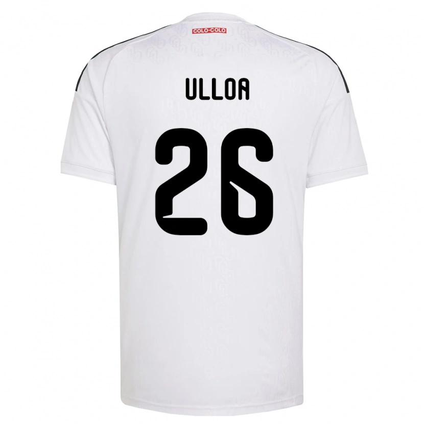 Danxen Kinder Diego Ulloa #26 Weiß Schwarz Heimtrikot Trikot 2026/27 T-Shirt Schweiz