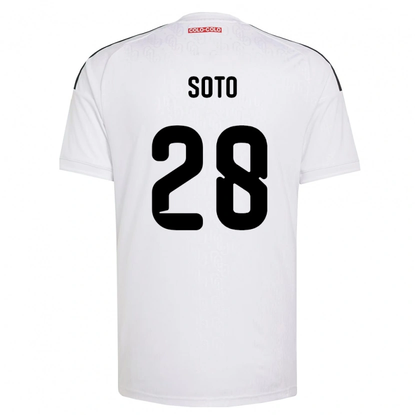 Danxen Kinder Lucas Soto #28 Weiß Schwarz Heimtrikot Trikot 2026/27 T-Shirt Schweiz