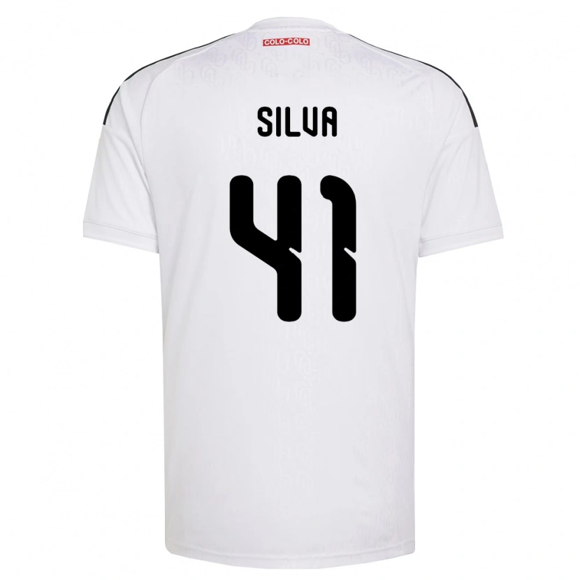 Danxen Kinder Bastián Silva #41 Weiß Schwarz Heimtrikot Trikot 2026/27 T-Shirt Schweiz