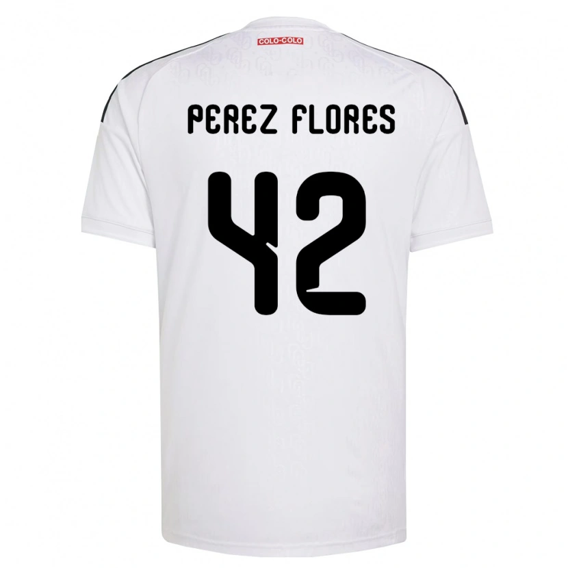 Danxen Kinder Benjamín Pérez #42 Weiß Schwarz Heimtrikot Trikot 2026/27 T-Shirt Schweiz