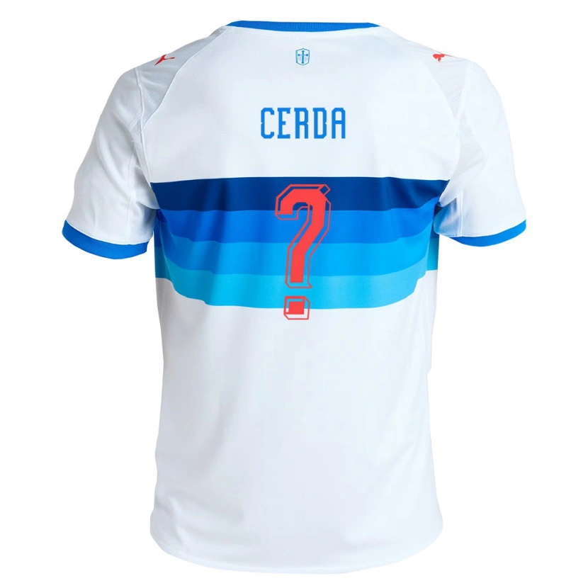 Danxen Kinder Axel Cerda #0 Weiß Himmelblau Heimtrikot Trikot 2026/27 T-Shirt Schweiz