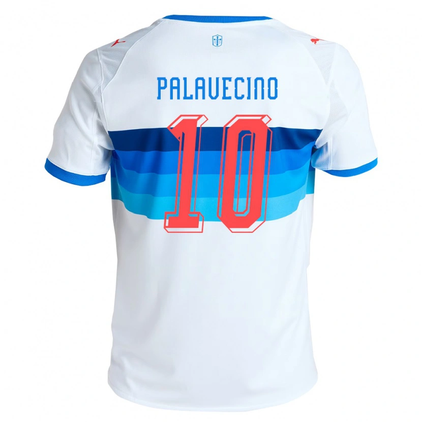 Danxen Kinder Matías Palavecino #10 Weiß Himmelblau Heimtrikot Trikot 2026/27 T-Shirt Schweiz