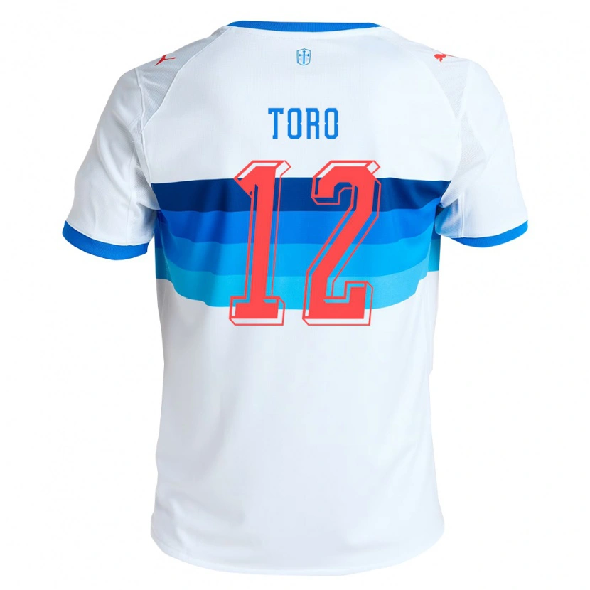 Danxen Kinder Ian Toro #12 Weiß Himmelblau Heimtrikot Trikot 2026/27 T-Shirt Schweiz