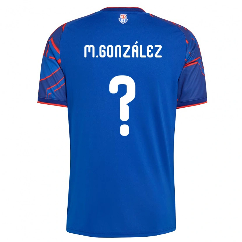 Danxen Kinder Matías González #0 Königsblau Rot Heimtrikot Trikot 2026/27 T-Shirt Schweiz