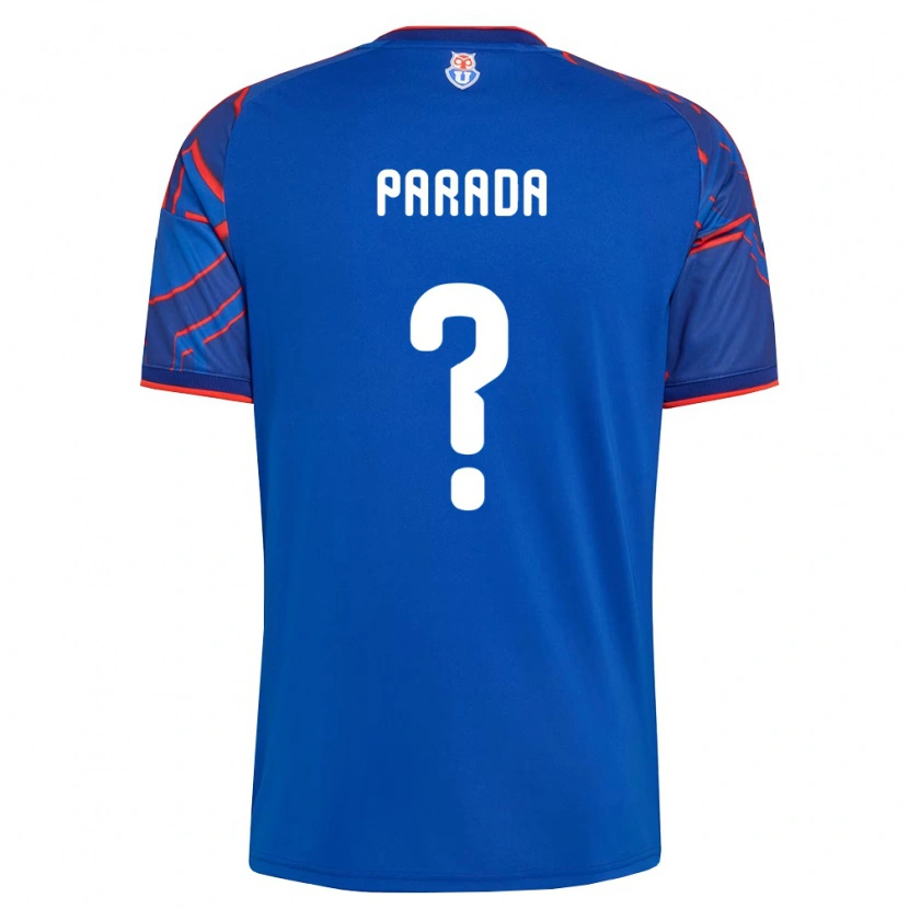 Danxen Kinder Ignacio Parada #0 Königsblau Rot Heimtrikot Trikot 2026/27 T-Shirt Schweiz
