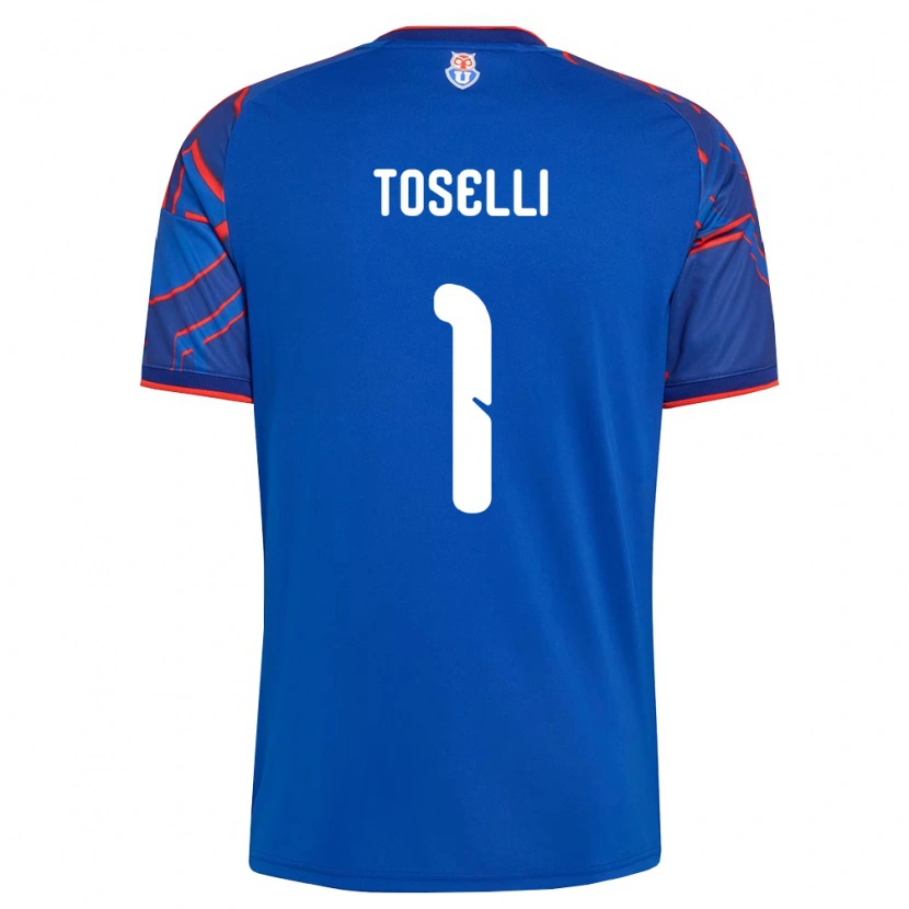 Danxen Kinder Cristopher Toselli #1 Königsblau Rot Heimtrikot Trikot 2026/27 T-Shirt Schweiz