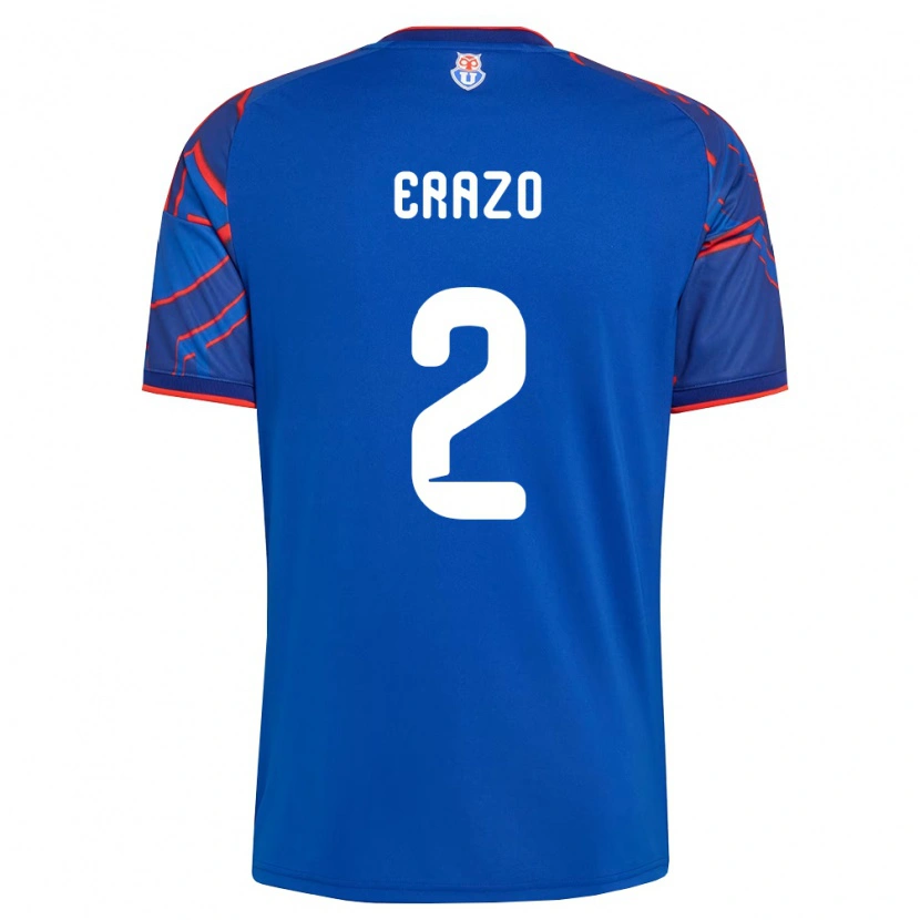 Danxen Kinder Dylan Erazo #2 Königsblau Rot Heimtrikot Trikot 2026/27 T-Shirt Schweiz