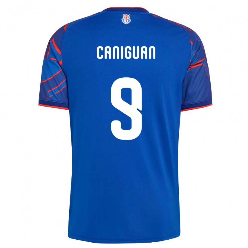 Danxen Kinder Franchesca Caniguán #9 Königsblau Rot Heimtrikot Trikot 2026/27 T-Shirt Schweiz