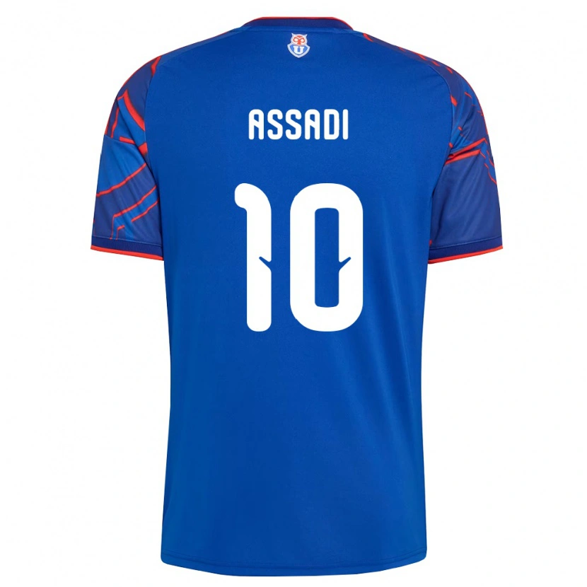 Danxen Kinder Lucas Assadi #10 Königsblau Rot Heimtrikot Trikot 2026/27 T-Shirt Schweiz