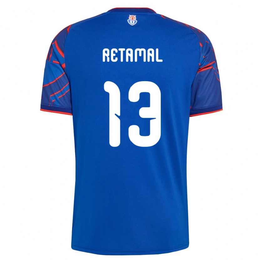 Danxen Kinder David Retamal #13 Königsblau Rot Heimtrikot Trikot 2026/27 T-Shirt Schweiz