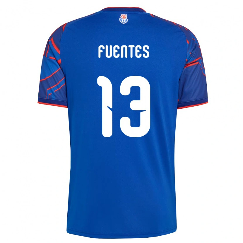 Danxen Kinder Karen Fuentes #13 Königsblau Rot Heimtrikot Trikot 2026/27 T-Shirt Schweiz