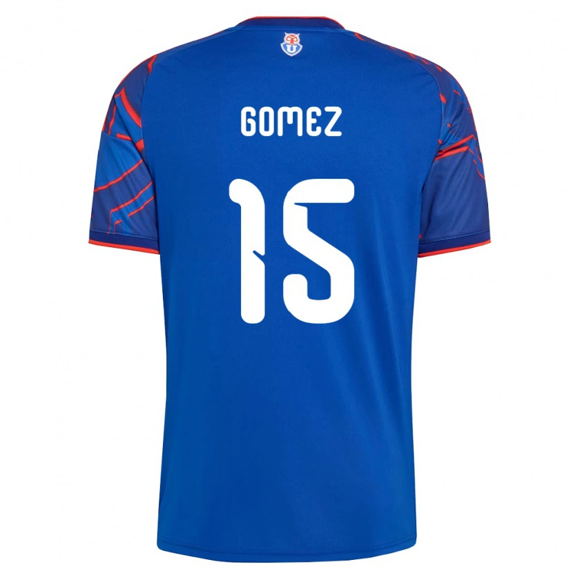 Danxen Kinder Juan Pablo Gómez #15 Königsblau Rot Heimtrikot Trikot 2026/27 T-Shirt Schweiz