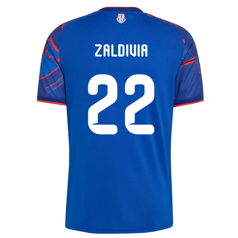 Danxen Kinder Matías Zaldivia #22 Königsblau Rot Heimtrikot Trikot 2026/27 T-Shirt Schweiz