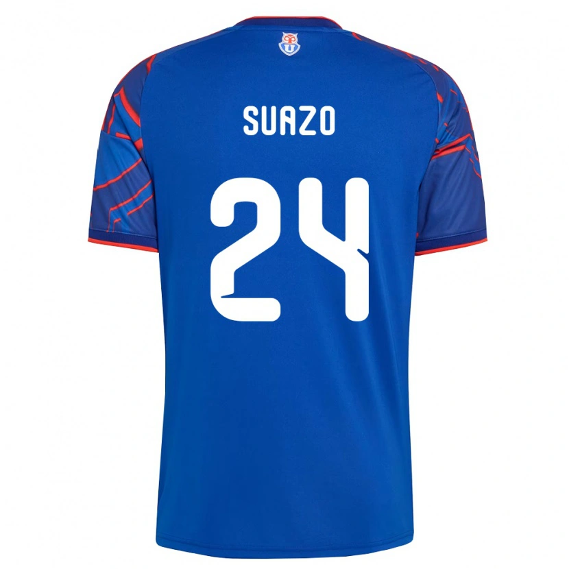 Danxen Kinder Arantza Suazo #24 Königsblau Rot Heimtrikot Trikot 2026/27 T-Shirt Schweiz