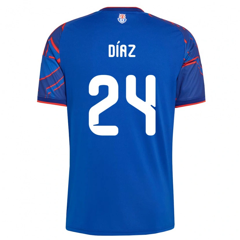 Danxen Kinder Antonio Díaz #24 Königsblau Rot Heimtrikot Trikot 2026/27 T-Shirt Schweiz