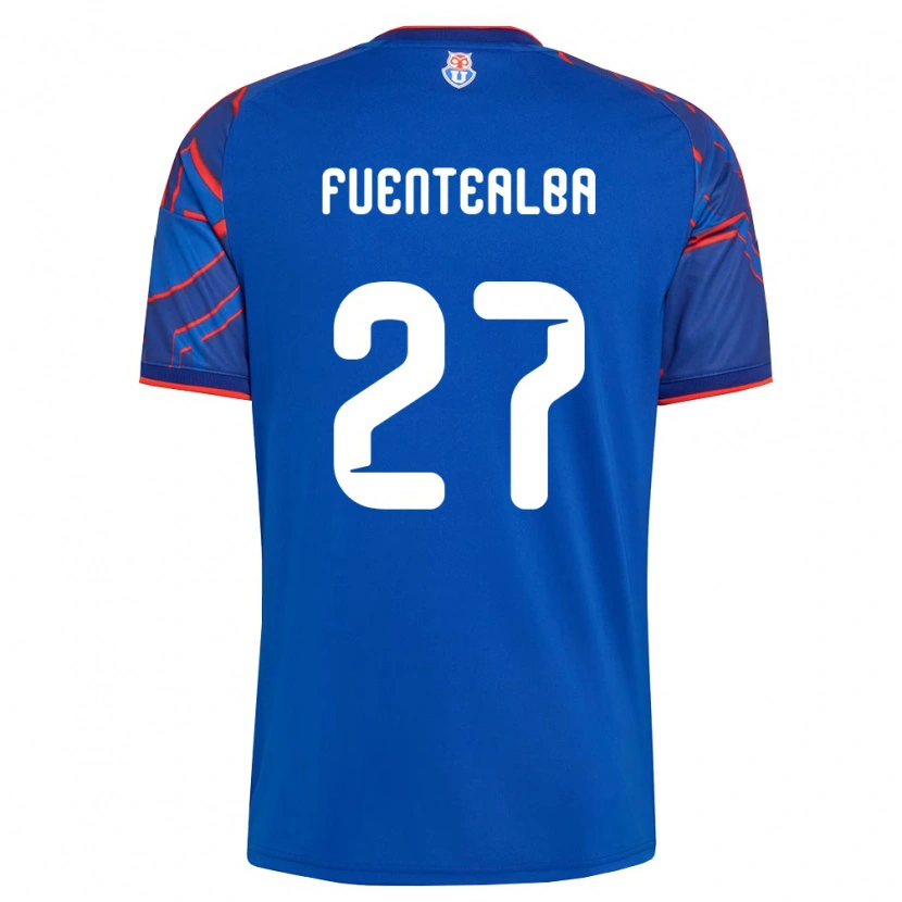 Danxen Kinder Jeison Fuentealba #27 Königsblau Rot Heimtrikot Trikot 2026/27 T-Shirt Schweiz