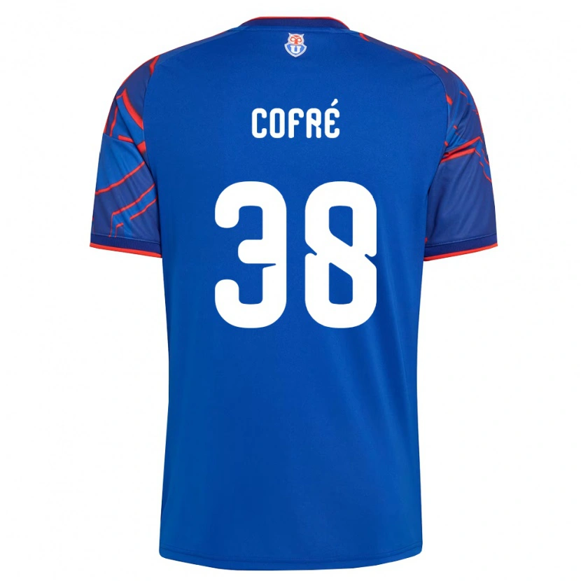 Danxen Kinder Diego Cofré #38 Königsblau Rot Heimtrikot Trikot 2026/27 T-Shirt Schweiz
