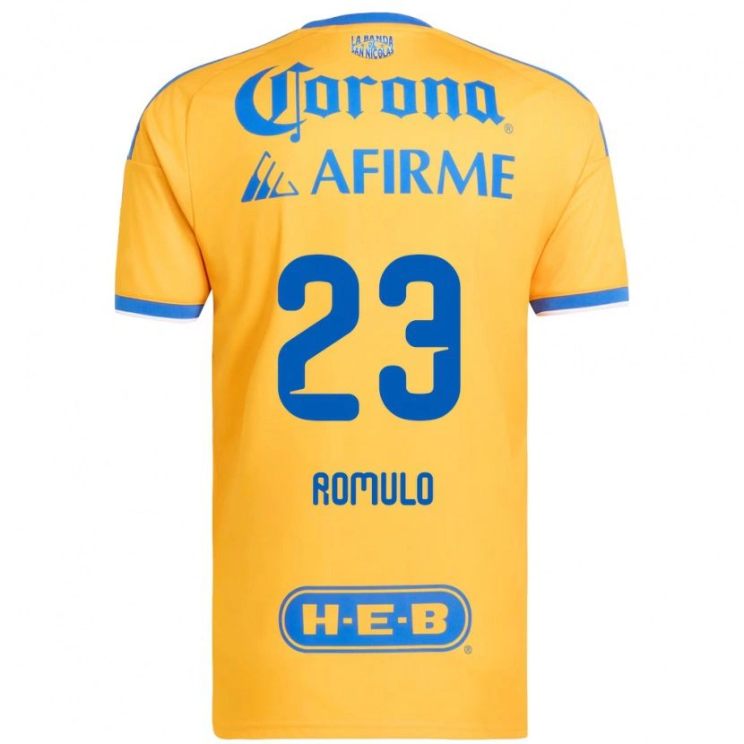 Danxen Kinder Rômulo Zanré Zwarg #23 Gelb Blau Heimtrikot Trikot 2026/27 T-Shirt Schweiz