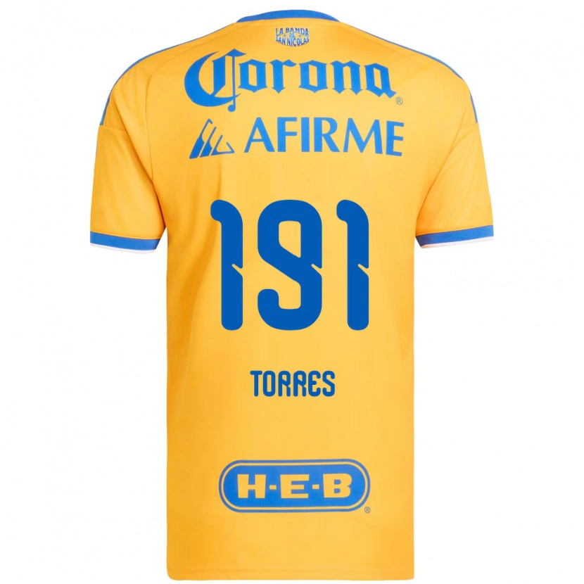 Danxen Kinder Aldo Torres #191 Gelb Blau Heimtrikot Trikot 2026/27 T-Shirt Schweiz