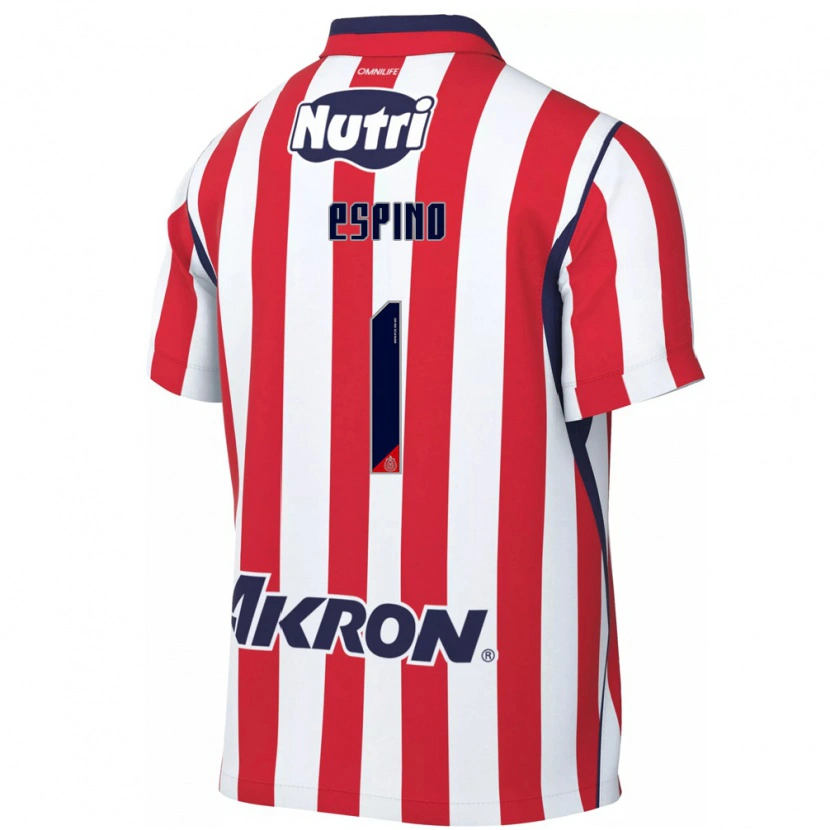 Danxen Kinder Celeste Espino #1 Rot Weiß Heimtrikot Trikot 2026/27 T-Shirt Schweiz