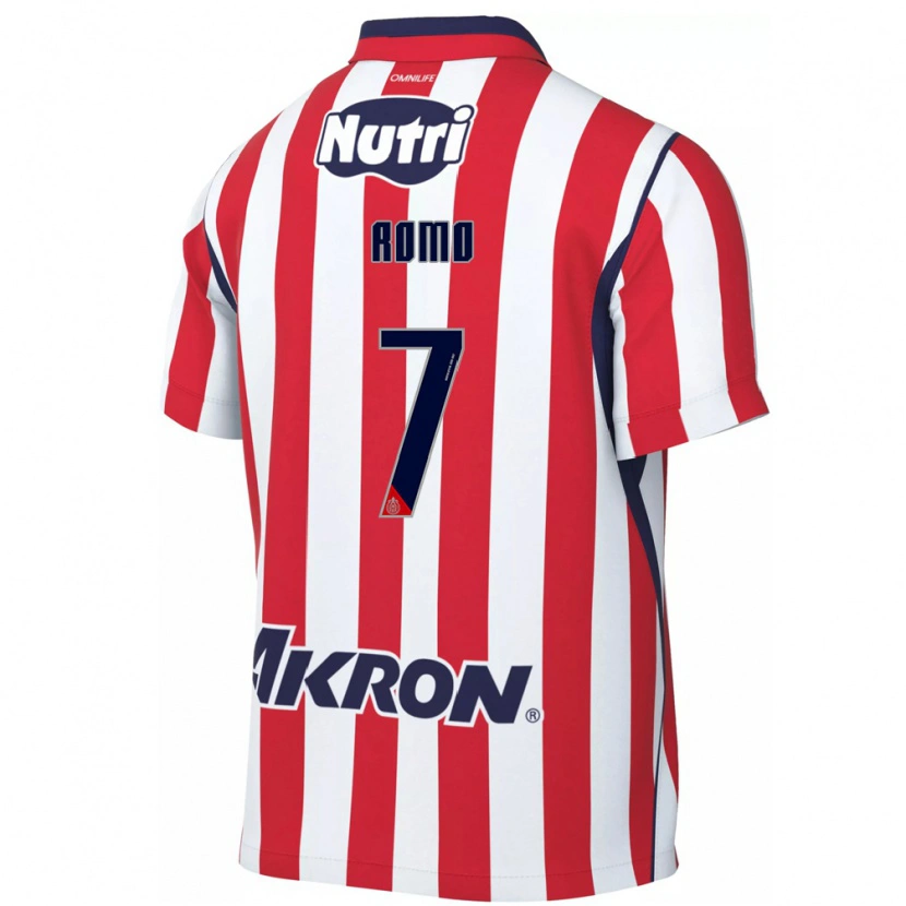 Danxen Kinder Luis Romo #7 Rot Weiß Heimtrikot Trikot 2026/27 T-Shirt Schweiz