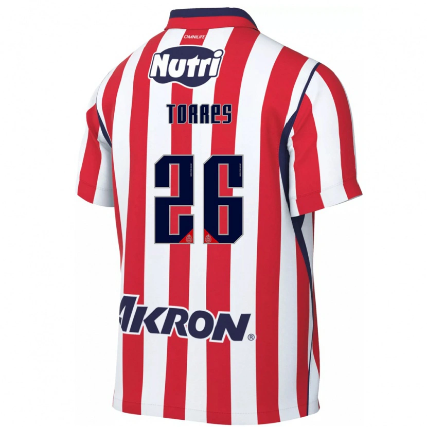 Danxen Kinder Araceli Torres #26 Rot Weiß Heimtrikot Trikot 2026/27 T-Shirt Schweiz