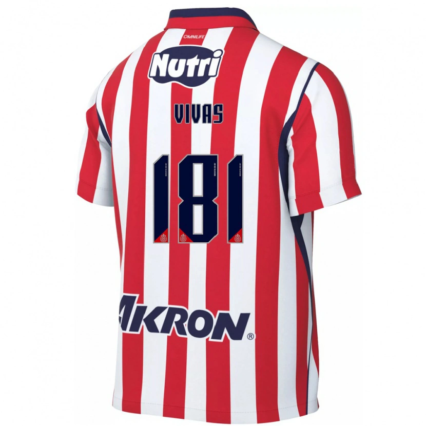Danxen Kinder Ángel Vivas #181 Rot Weiß Heimtrikot Trikot 2026/27 T-Shirt Schweiz