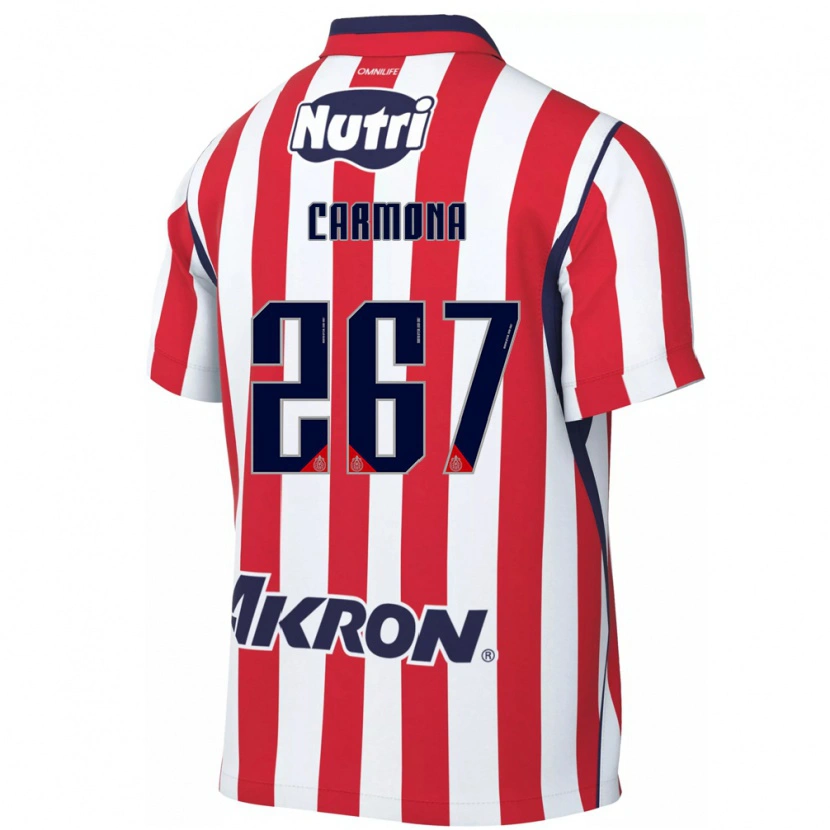 Danxen Kinder Jesús Carmona #267 Rot Weiß Heimtrikot Trikot 2026/27 T-Shirt Schweiz