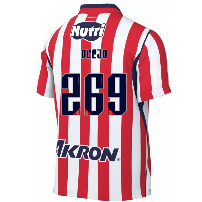 Danxen Kinder Kevin Ocejo #269 Rot Weiß Heimtrikot Trikot 2026/27 T-Shirt Schweiz