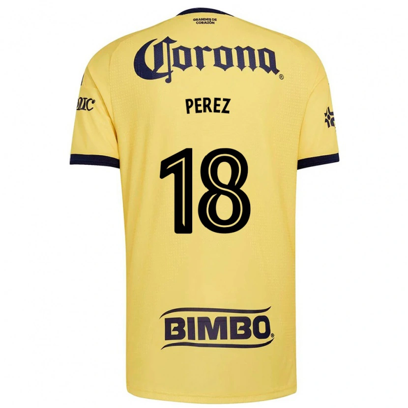 Danxen Kinder Amanda Perez #18 Gelb Rot Schwarz Heimtrikot Trikot 2026/27 T-Shirt Schweiz