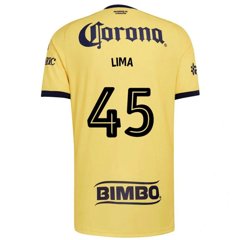 Danxen Kinder Vinícius Moreira De Lima #45 Gelb Rot Schwarz Heimtrikot Trikot 2026/27 T-Shirt Schweiz