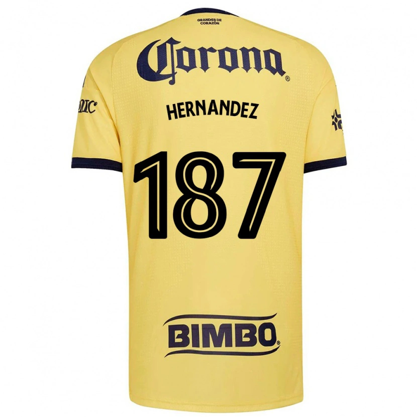 Danxen Kinder Miguel Hernández #187 Gelb Rot Schwarz Heimtrikot Trikot 2026/27 T-Shirt Schweiz