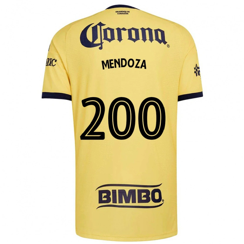 Danxen Kinder Luis Mendoza #200 Gelb Rot Schwarz Heimtrikot Trikot 2026/27 T-Shirt Schweiz