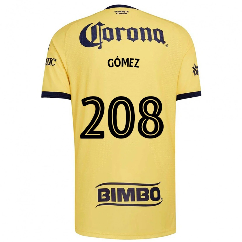 Danxen Kinder José Gómez #208 Gelb Rot Schwarz Heimtrikot Trikot 2026/27 T-Shirt Schweiz