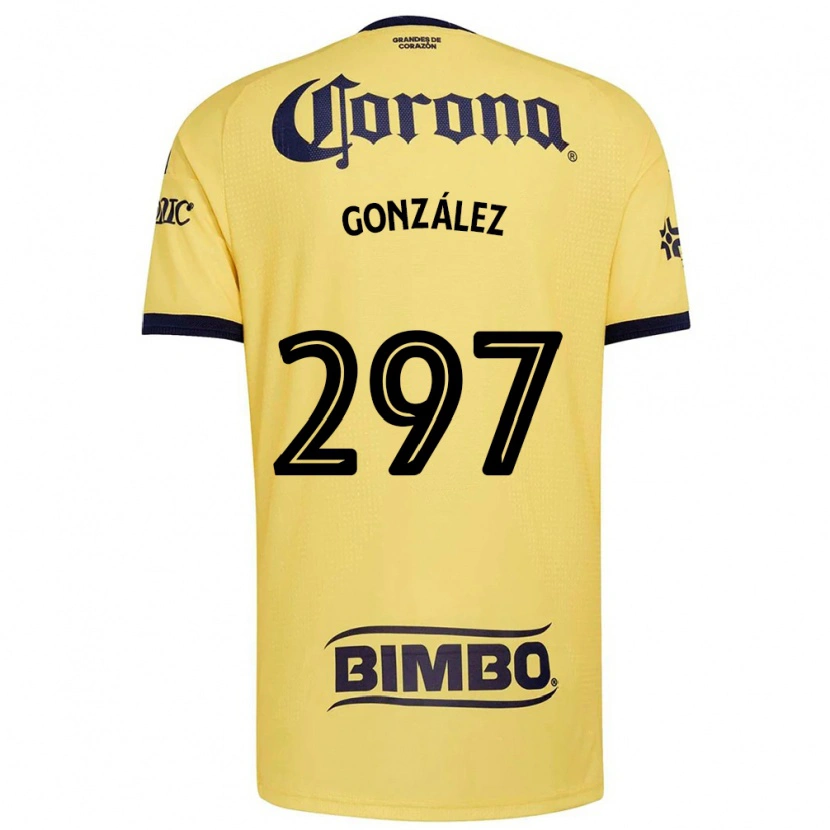 Danxen Kinder Océlotl González #297 Gelb Rot Schwarz Heimtrikot Trikot 2026/27 T-Shirt Schweiz